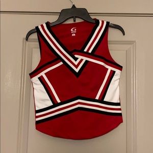 Red Cheerleaders Uniform